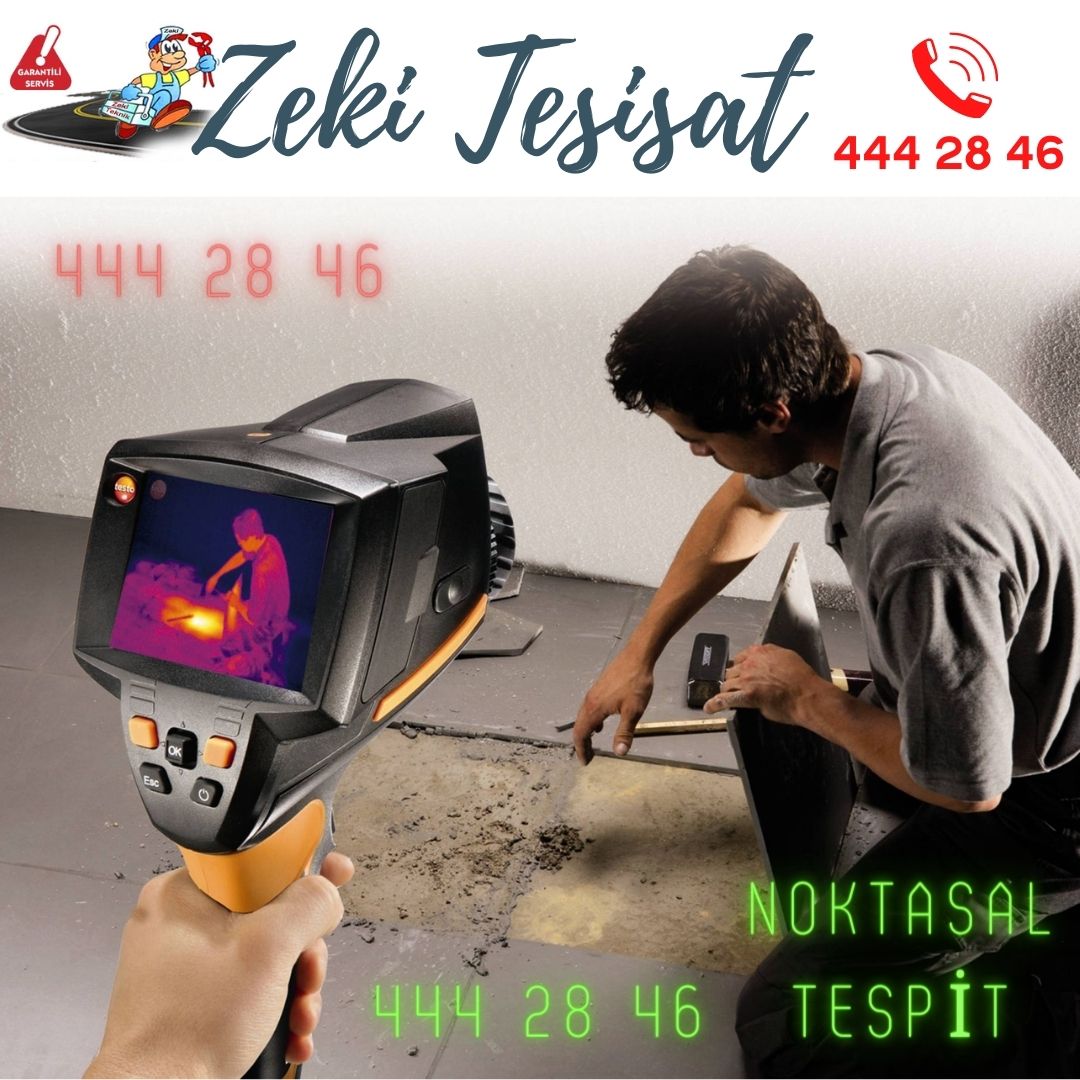 kırmadan termal kamera ile su kaçak tespiti